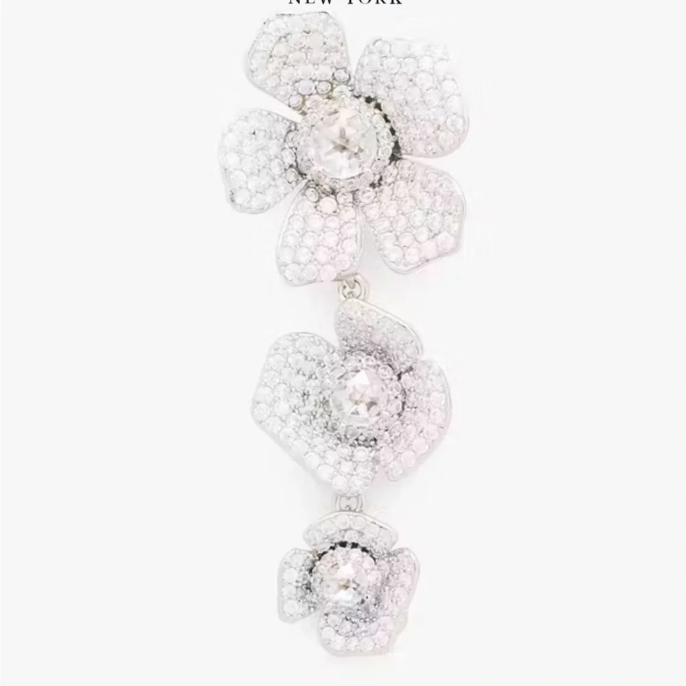 Kate Spade NWT Poppy Power Linear Earrings